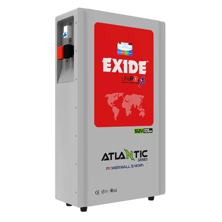 exide lithium powerwall atlantic 51.2v 105ah